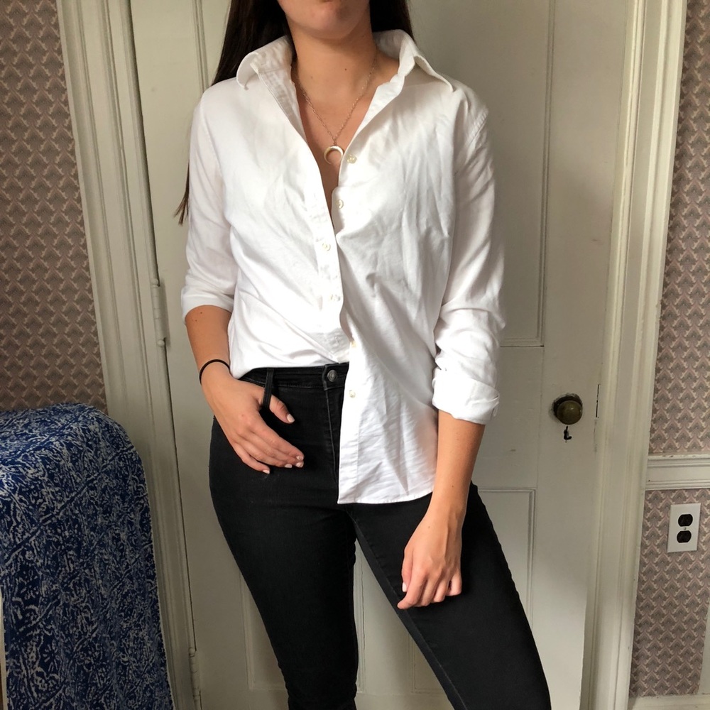 White button up